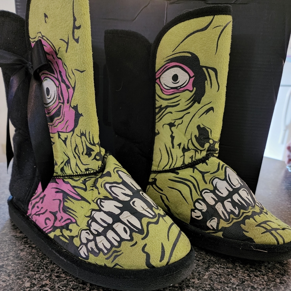 Iron Fist Zombie Stomper Fugly Boots